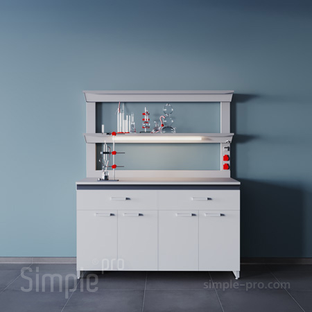 Стол лабораторный ЛК-1500 СП (Lab HPL)
